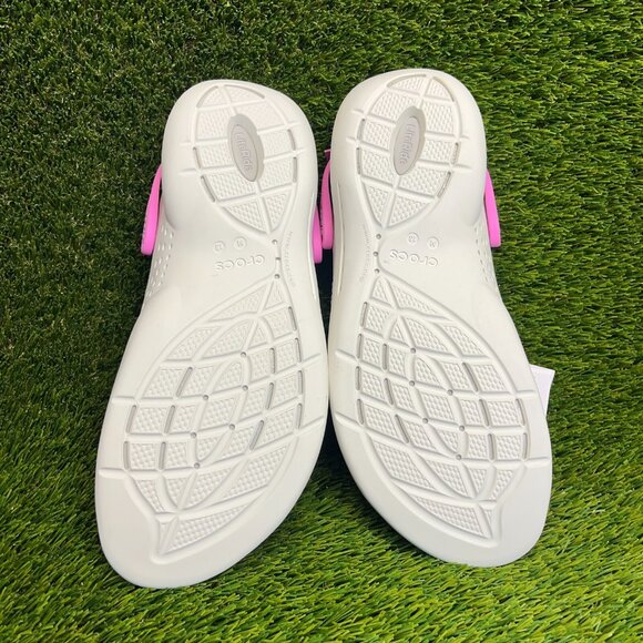 Crocs LiteRide 360 Clog Mens Size 13 Pink White Beach Outdoor Slip On Sandals main image 4